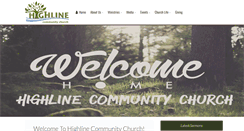 Desktop Screenshot of highlinecc.org